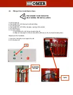 Preview for 29 page of Omer Kar 350 Operation And Maintenance Manual