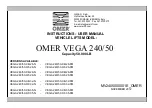 Omer VEGA 240/50 Instructions & User'S Manual preview