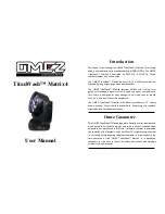 OMEZ LIGHTING TitanWash Matrix4 User Manual preview