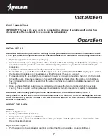 Preview for 7 page of Omgan 0435-M Instruction Manuals