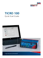 Preview for 1 page of Omicron Lab TICRO 100 Quick Start Manual