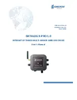 Preview for 1 page of Omicron DATALOG X-PRO 1.0 User Manual