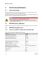 Предварительный просмотр 52 страницы Omicron MPD 800 User Manual