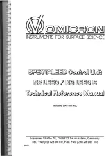 Предварительный просмотр 2 страницы Omicron NG LEED Technical Reference Manual