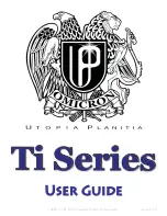 Предварительный просмотр 1 страницы Omicron Ti Series User Manual