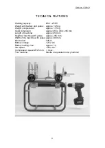 Предварительный просмотр 9 страницы omisa 7125/LI Use And Maintenance Instruction Manual