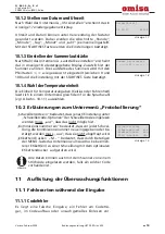 Предварительный просмотр 63 страницы omisa HST 300 Print 450 User Manual