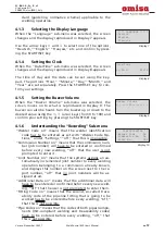 Preview for 49 page of omisa WeldControl 630 User Manual