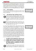 Preview for 58 page of omisa WeldControl 630 User Manual