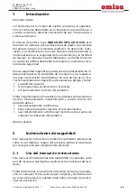 Preview for 69 page of omisa WeldControl 630 User Manual