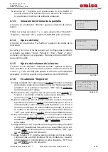 Preview for 81 page of omisa WeldControl 630 User Manual