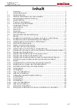 Preview for 99 page of omisa WeldControl 630 User Manual