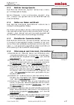 Preview for 113 page of omisa WeldControl 630 User Manual