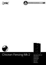 Omlet Chicken Fencing Mk 2 Instruction Manual предпросмотр