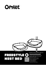 Omlet freestyle nest bed Manual preview