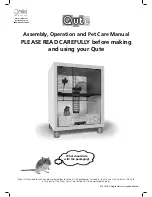 Omlet qute Assembly, Operating, And Care Manual предпросмотр