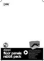 Preview for 1 page of Omlet Zippi Floor Panels Rabbit Pack Manual