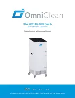 Preview for 1 page of Omni Clean Air OCA 1200 Operation And Maintenance Manual