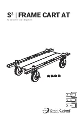 Omni cubed S3 FRAME CART AT User Manual preview