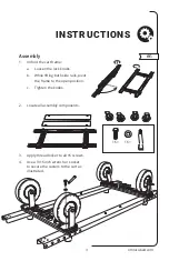 Предварительный просмотр 5 страницы Omni cubed S3 FRAME CART AT User Manual