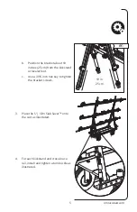 Предварительный просмотр 7 страницы Omni cubed S3 FRAME CART AT User Manual