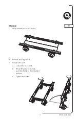 Предварительный просмотр 9 страницы Omni cubed S3 FRAME CART AT User Manual