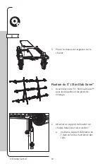 Предварительный просмотр 12 страницы Omni cubed S3 FRAME CART AT User Manual