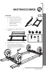 Предварительный просмотр 17 страницы Omni cubed S3 FRAME CART AT User Manual