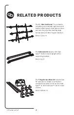 Предварительный просмотр 22 страницы Omni cubed S3 FRAME CART AT User Manual