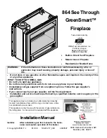 Preview for 1 page of Omni Group GREEN SMART 864 Installation Manual