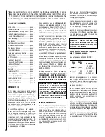 Preview for 2 page of Omni Group Intertherm BDM35 Homeowner'S Care And Operation Instructions Manual