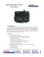 Omni Instruments TCW120B User Manual preview