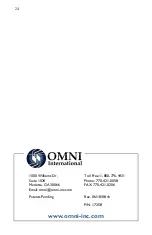 Предварительный просмотр 24 страницы Omni International Omni Macro Homogenizers Owner'S Manual