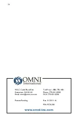 Preview for 20 page of Omni International TIP HOMOGENIZING KIT User Manual