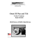 Preview for 1 page of Omni 10-01610 Installation Manual