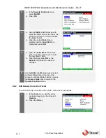 Preview for 113 page of Omni 4000 Series Operation & Maintenance Manual