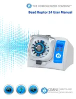 Preview for 1 page of Omni Bead Ruptor 24 User Manual