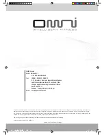 Предварительный просмотр 24 страницы Omni OMB2010 User Manual