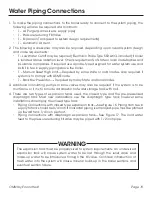 Preview for 19 page of Omni OWB-25 Installation, Operation And Service Instructions