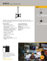 Omni SCM125 Product Information Sheet предпросмотр