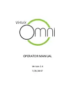 Omni Virtuix Operator'S Manual предпросмотр