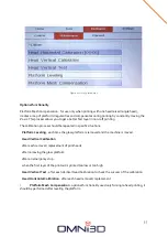 Preview for 37 page of Omni3D Omni500 LITE User Manual