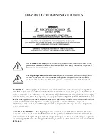 Preview for 12 page of Omnia Stereo Audio Processor Installation And Operation Manual