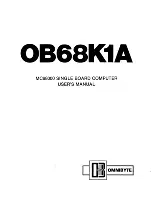 Preview for 1 page of OMNIBYTE OB688K1A User Manual