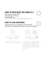 Preview for 5 page of omnicharge Omni 20 C Quick Start Manual