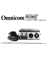 Omnicom RS-5100 Owner'S Manual preview