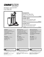 Omnifilter BF35 Installation Instructions Manual preview