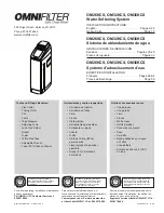 Omnifilter OM26KCS Installation Instructions Manual preview