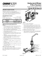 Preview for 1 page of Omnifilter OT32 Series A Installation Instructions Manual