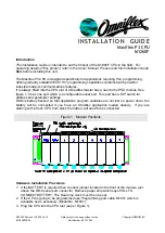 Предварительный просмотр 1 страницы Omniflex Maxiflex P3 Installation Manual